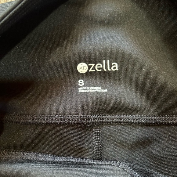 Zella Womens Black, White, and Gray Leggings Size Small - Picture 2 of 8